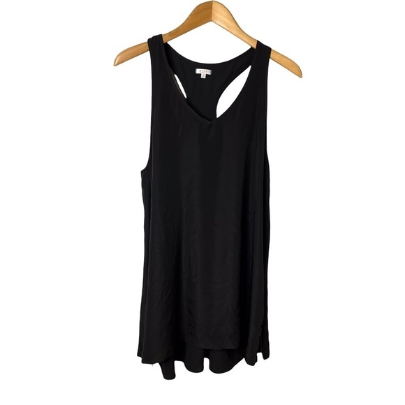 Tavik Racerback Dress Side Zipper Black Size Medium Athleisure Activewear - Picture 1 of 9